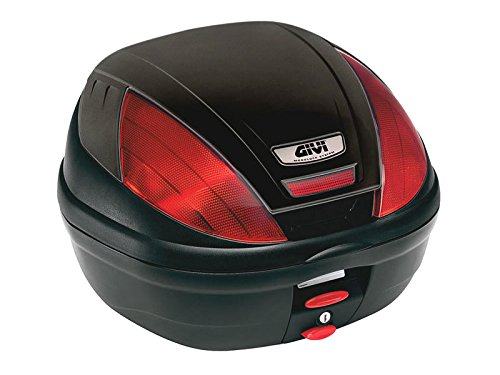 Givi E370N Monolock Baúl con Placa con Cover Negro, Carga Máxima 3 Kg