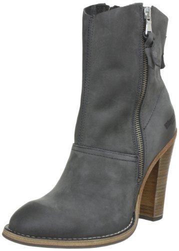 Blauer New Seattle Bootie BSD0039 002091 - Botas de Cuero para Mujer, Color Gris, Talla 39