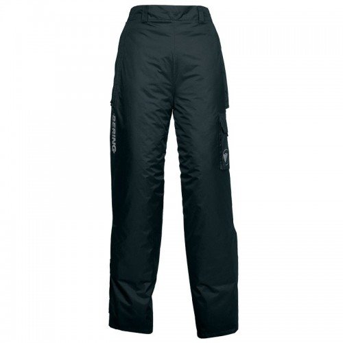 Bering Pantalón impermeable para moto, color Negro, talla XL