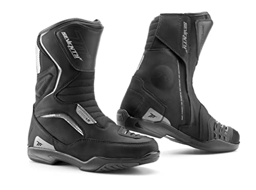 BOTAS DE MOTO MARCA SEVENTY DEGREES UNISEX SD-BT3 TOURING UNISEX MARRÓN 42