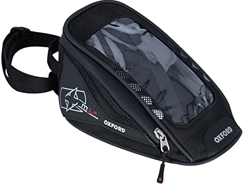 Oxford Bolsa para tanque de moto M1R, color negro