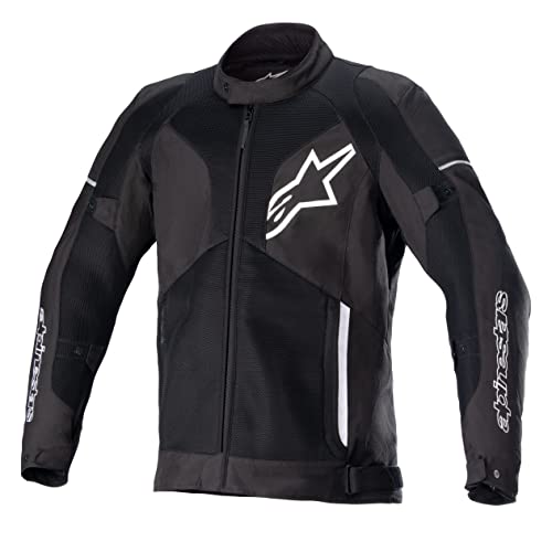 Alpinestars Viper V3 Air Chaqueta textil para motocicleta (Black,M)