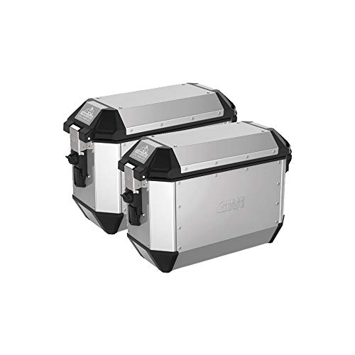 GIVI Trekker Alaska 36 litros. Conjunto de maletas Monokey® (Silver)