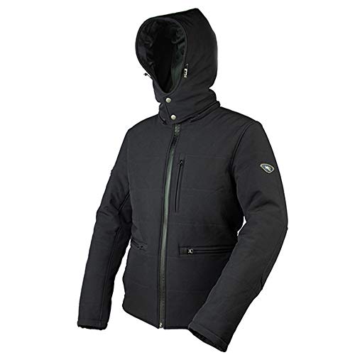 Windsoroyal - Chaqueta de invierno Dartmouth, para hombre, Negro - XL