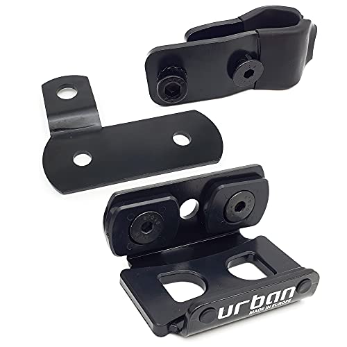 URBAN UR402 Soporte Antirrobo Moto Disco UR14S/UR10 para Fijar a Tubos y Tornillos, Universal