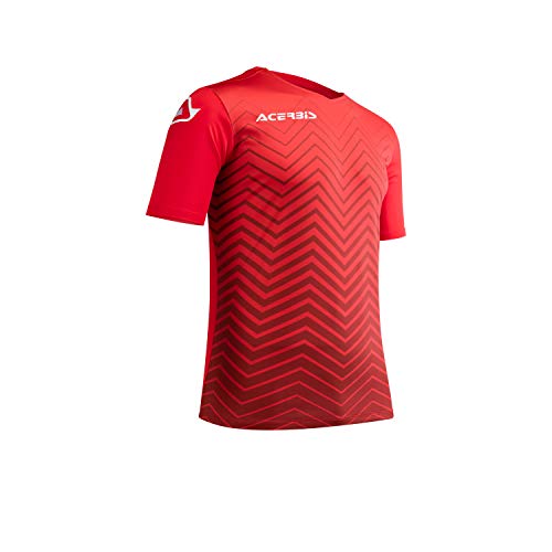 ACERBIS 0910242.110.059 T-Shirt, Rojo, 3XS Hombres