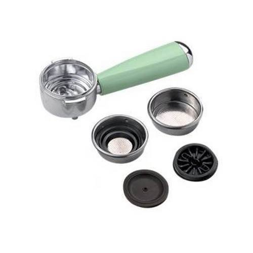 Ariete Kit brazo porta filtro verde cafetera Vintage Retro 1389