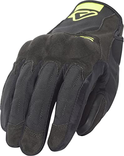 ACERBIS 0024265.318.069 CE Scrambler Guantes de Moto Negro/Amarillo 2XL, Unisex-Adult