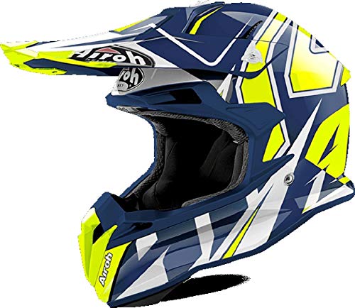 Airoh HELMET TERMINATOR OPEN VISION SHOCK BLUE GLOSS S