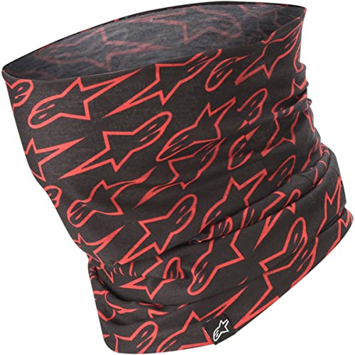 Alpinestars NECK TUBE BLACK/RED FLUO (4759319 1030)