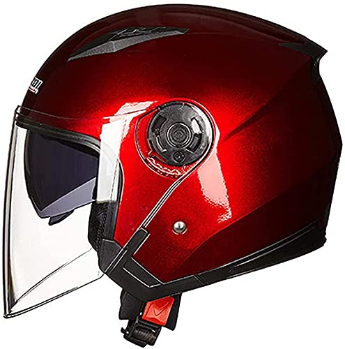 Casco Jet Vintage · Casco Moto Casco Scooter Casco Scooter Ciclomotor Casco Ciclomotor Chopper Retro Vespa Casco Vintage Pilot Biker · Homologación ECE 22.05 Con Visera Casco Jet C,XXL