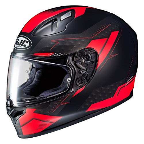 HJC FG-17 Cascos, Hombre, TALOS Black/Red, M