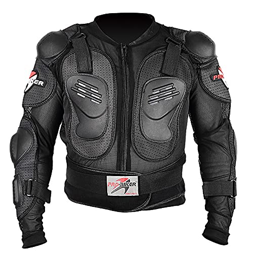 REDSHORE Motocicleta cuerpo completo armadura chaqueta protectora ATV guardia traje protector armadura Motocross esquí patinaje Racing bicicleta protector (L)