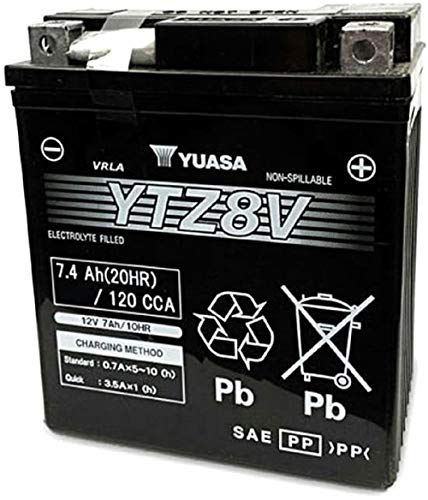 YUASA BATTERIE YTZ8V AGM chiuso