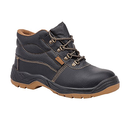 Bota seguridad PAREDES, BT1007 piel negro, S3 SRC