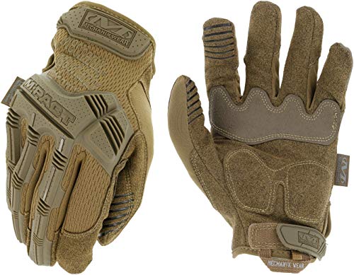 Mechanix Wear - M-Pact Coyote Guantes (Medio, Marrón)