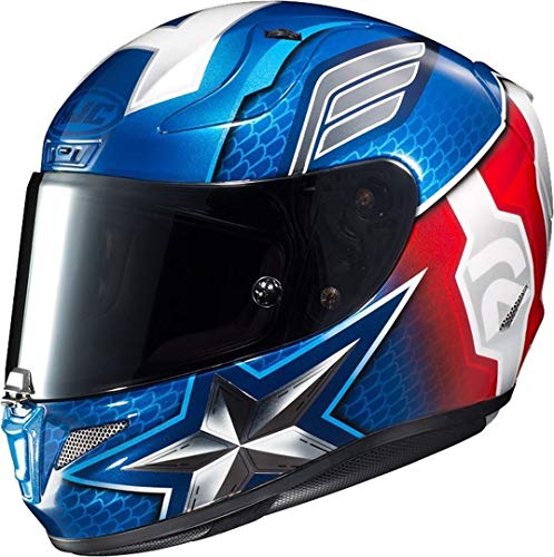 HJC Helmets Rpha 11 HJC Casco RPHA11 Capitán América Marvel MC2 M, Hombre