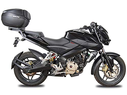 Shad P0NS24ST Soporte de Baúl para Bajaj Pulsar As 150/200, Negro