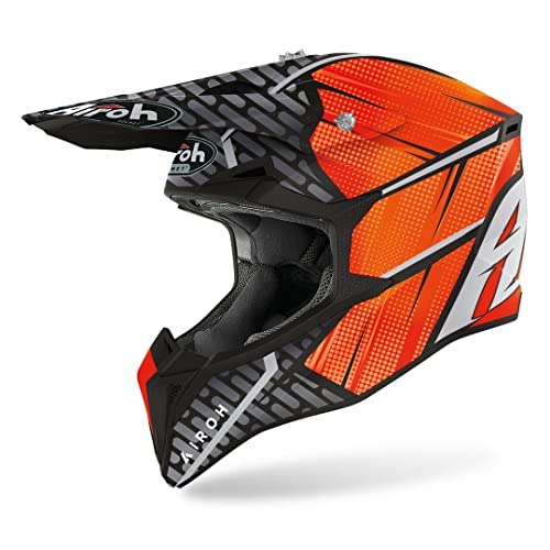 Airoh Helmet Wraap Idol Orange Matt