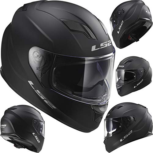 LS2, Casco integral moto Stream Evo black mat, XL