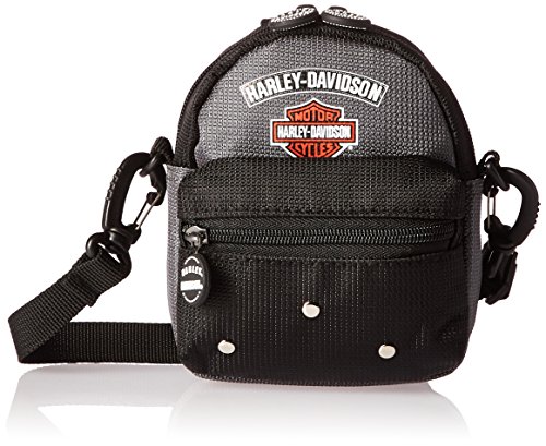 HARLEY-DAVIDSON Minime Mochila, plata, Talla única Unisex Adulto