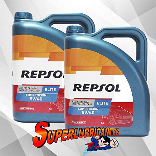 Mundocoche Repsol Elite Competición 5W40 2x5L(10Litros)