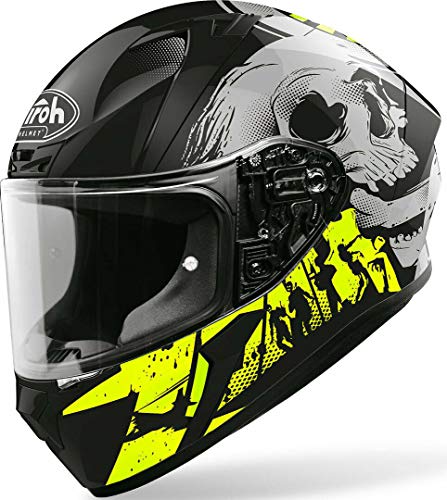 AIROH HELMET VALOR AKUNA YELLOW MATT L