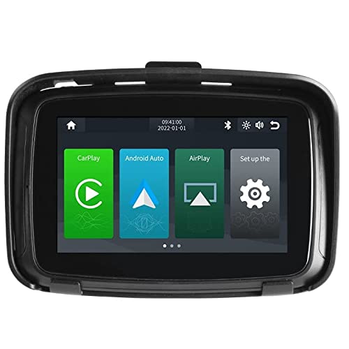 Navegador De Moto De 5” WiFi 5G, Resistente Al Agua, CarPlay Inalámbrico, Resolución De 1024 X 600, Android Auto, DSP De Audio Integrado, Bluetooth 5.0,