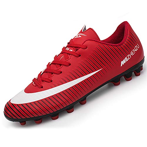 BOTEMAN Botas de Fútbol para Hombre Spike Zapatos de Fútbol Aire Libre Profesionales Atletismo Deporte Zapatillas de Fútbol Training