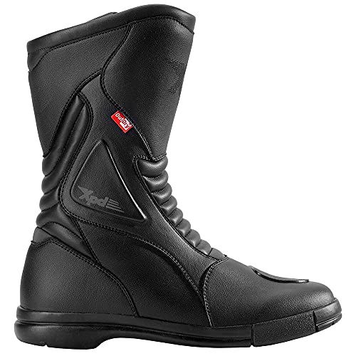 XPD X-Trail OutDry - Botas de moto, color negro, talla 38