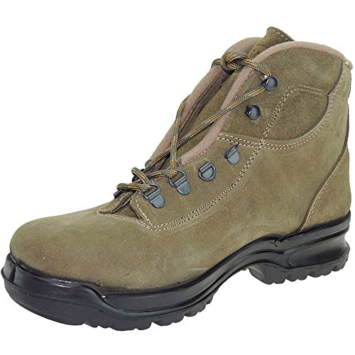 SEGARRA Bota Montaña Trekking Senderismo Aire Libre Militares Motera Piel para Hombre Kaki Talla 41