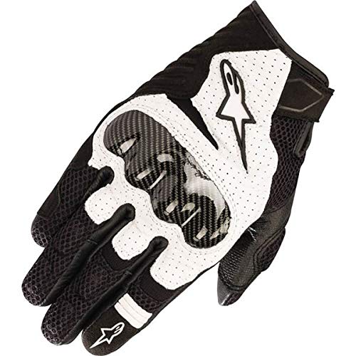 Alpinestars Guante de motocicleta Sz L Alpinestars SMX-1 Air V2 de piel ventilada