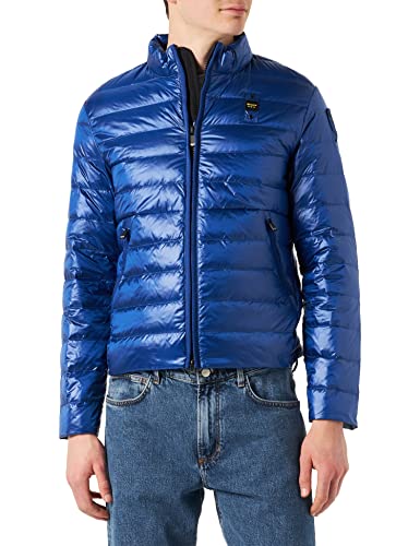 Blauer Chaqueta Corta Acolchada de Pluma, 772 Azul Sodalite, XL Hombres