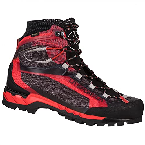 La Sportiva Trango Tech GTX, Botas de montaña Hombre, Black/Goji, 42 EU