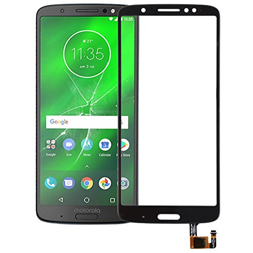 Reparación de Piezas de Repuesto para teléfonos móviles Panel táctil for Motorola Moto G6 Plus (Negro) (Color : Negro)