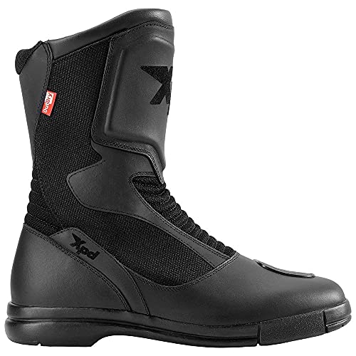 XPD X-Sense OutDry - Botas para moto, color negro, talla 41