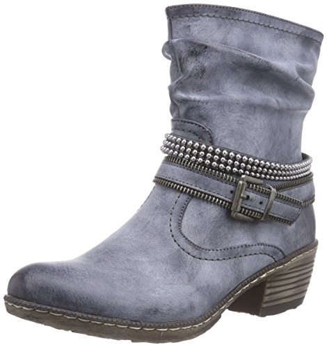 Rieker K1496, Botas Camperas niña, Azul-Blau (Ozean / 14), 36 EU