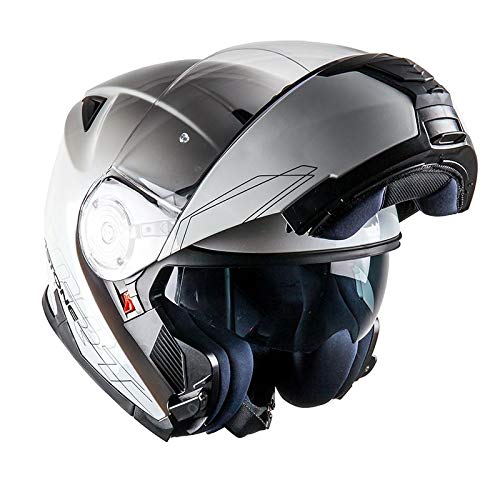 Astone Rt1200m-wh Casco Modular RT1200, Blanco, Talla L, Hombre, Large