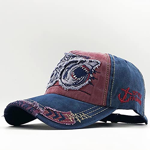 ShFhhwrl Gorra De Beisbol Gorra De Béisbol De Algodón Suave Lavado para Mujeres Hombres   Sombrero Vintage Bordado Casual Gorra Deportiva Al Aire Libre 55-60Cm 0