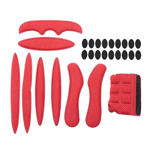 Kit de Relleno de Casco Suave, Casco de Moto Universal Moto Casco de Casco Casco de Esponja Magic Stick Forro anticolisión protección de Esponja con Viscosa(#2)