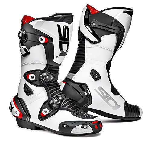 Sidi MAG-1 Botas para Motocicleta, Blanco/Negro, 45