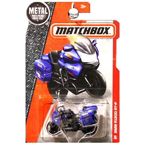 Matchbox 2016 Heroic Rescue BMW R1200 RT-P Moto Azul