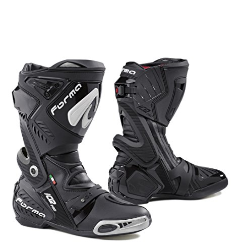 FORMA Botas Moto Ice Pro Homologado CE, Negro, 43