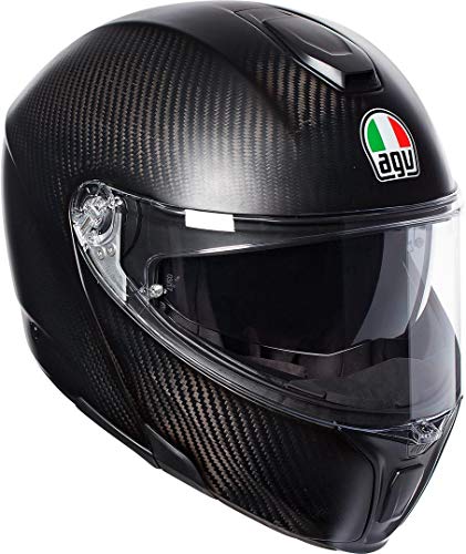 AGV Casco modular de carbono mate, talla L (58/59)