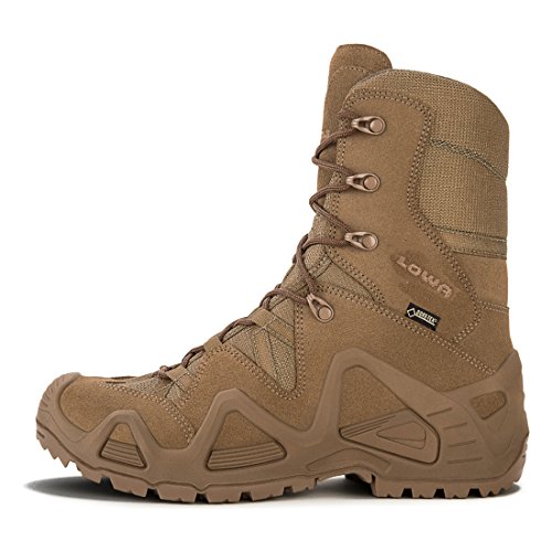 Lowa Zephyr HI TF GTX Gore-Tex Botas Tácticas Hombre, Coyote OP - Marrón, 44.5