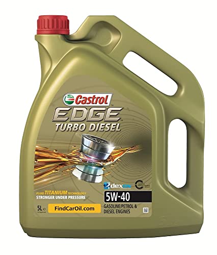 Castrol EDGE Turbo Diesel 5W-40 Aceite de Motor 5L