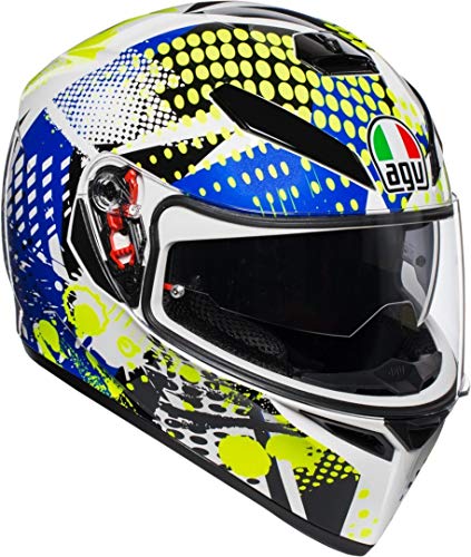 AGV K3 SV Pop Casco De Moto De Cara Completa Tamano S