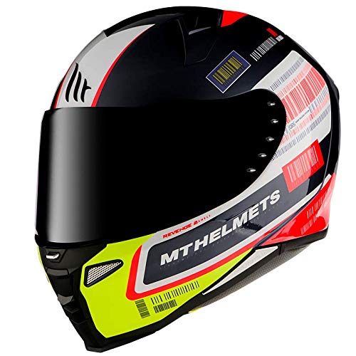 MT HELMETS Revenge 2 Rs A1 Gloss Pearl Black Xl