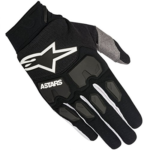 Alpinestars Guantes Racefend Unisex-Adulto Negro/Blanco 2X (Multi, Talla única)