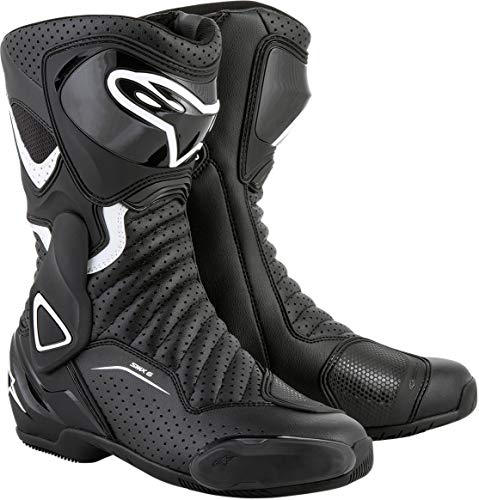 Alpinestars 2223117-122-42 Botas para Mujer (Negro/Blanco, Talla 42)